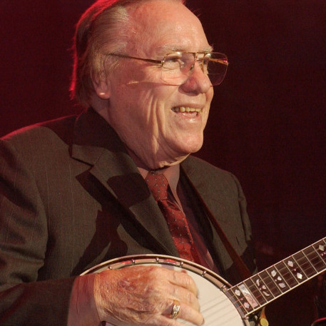 Earl Scruggs performs in Nashville, Tenn. in 2002.