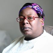 Shirley Ree Smith sits in the living room of her daughter's upstairs duplex in Alexandria, Minn. Smith is waiting to hear if California Gov. Jerry Brown will grant her clemency. "They say things happen for a reason. I'm not sure if I'll ever figure out a reason for all of this," she says.