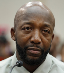 Tracy Martin, Trayvon Martin's father, at a forum held Tuesday on Capitol Hill. Tracy Martin, Trayvon Martin's father, at a forum held Tuesday on Capitol Hill.
