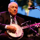 Earl Scruggs onstage in 2007. Earl Scruggs onstage in 2007.