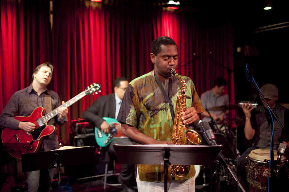 Yosvany Terry and the New Cuban Express band.