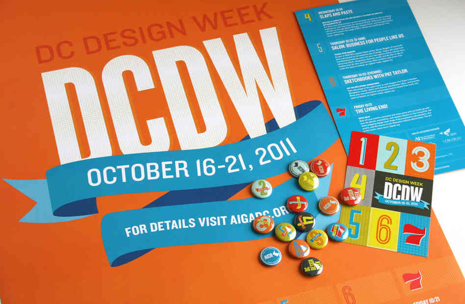 Silver DC Addy 2012: NPR's designers were commissioned to design the art for DC Design Week 2011.