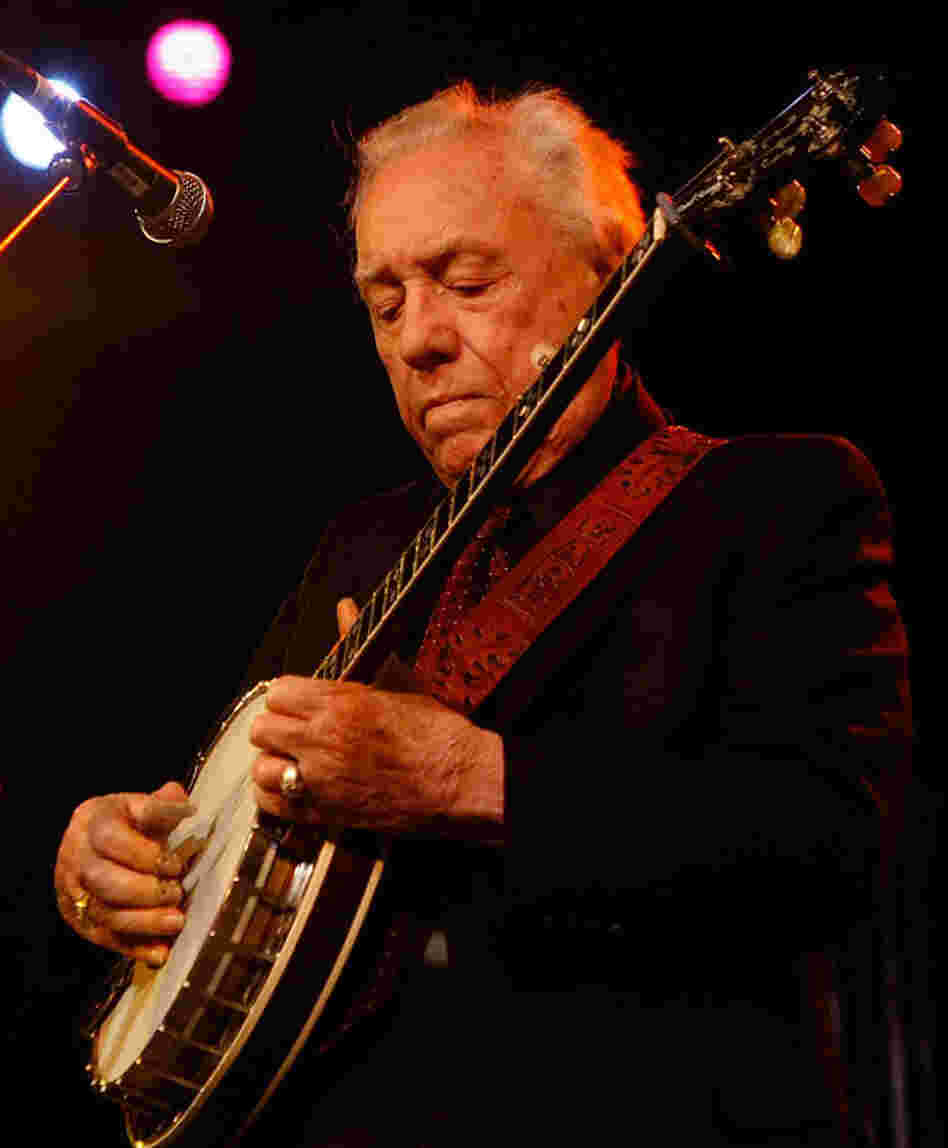 Earl Scruggs during a show in Indio, Calif., on May 3, 2008.