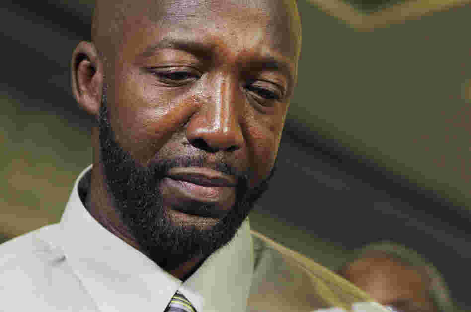 Tracy Martin, father of slain Florida teen Trayvon Martin.