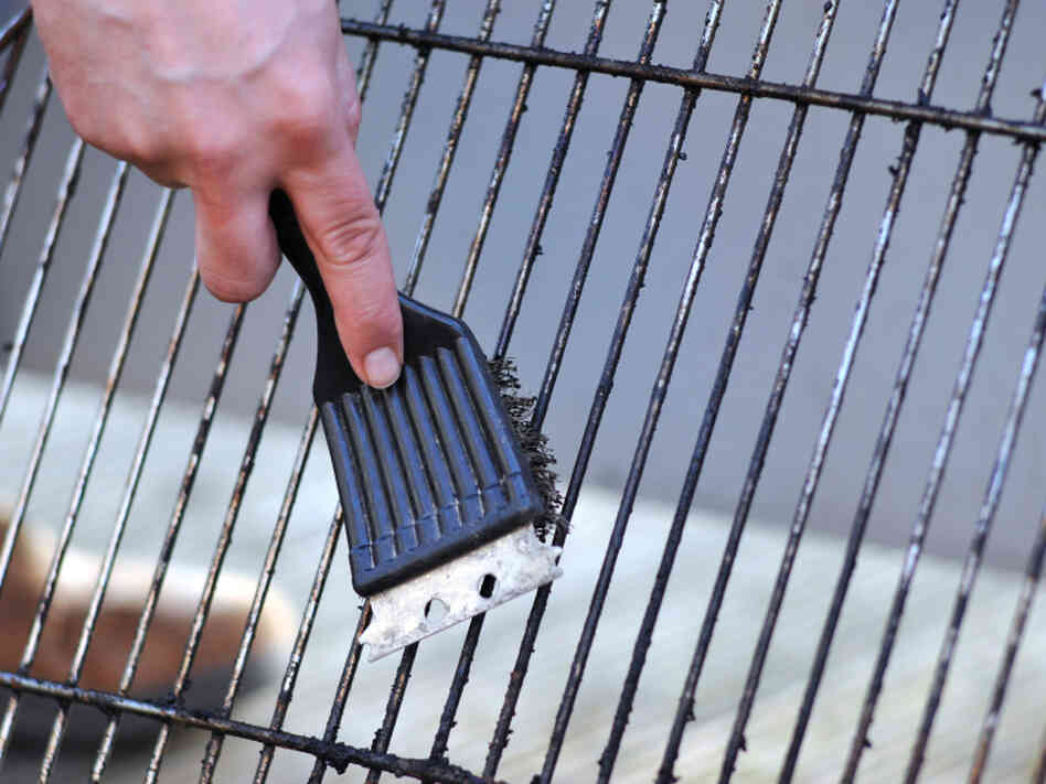 A radiologist says more research is needed before everyone throws out their grill brush.