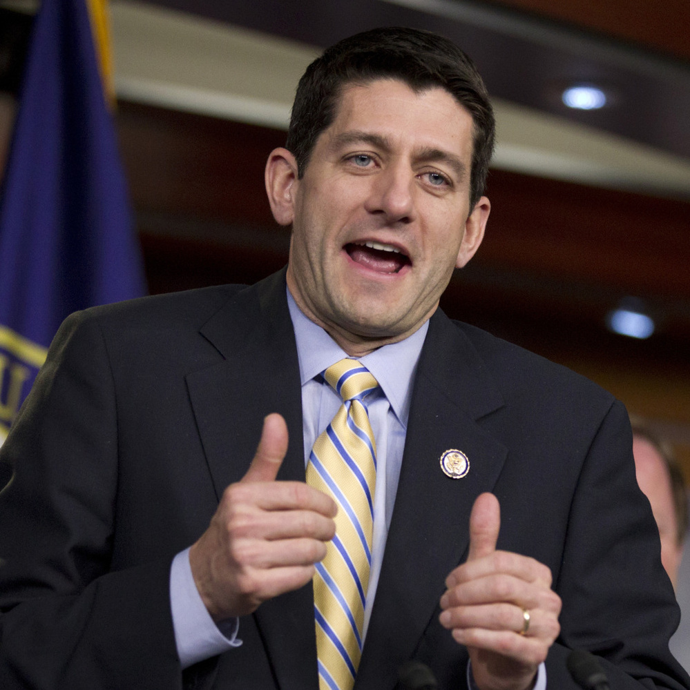 Rep. Paul Ryan gave Mitt Romney  the thumbs up Friday. Photo is of Ryan on Thursday, March 29, 2012 on Capitol Hill.  
