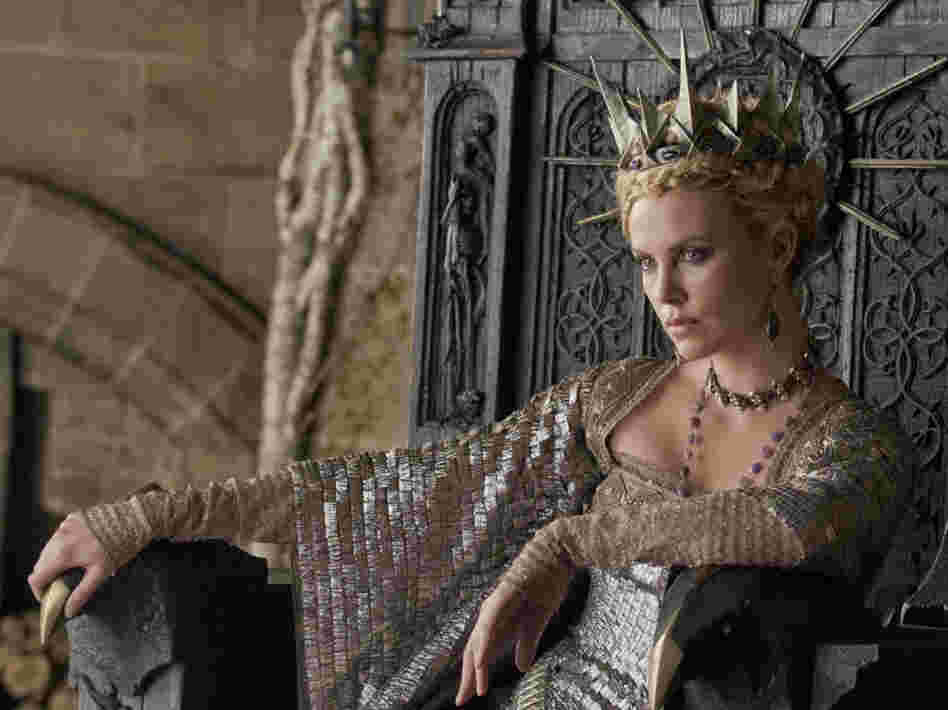 Charlize Theron plays the evil Queen in the upcoming dark adaptation Snow White and the Huntsman.