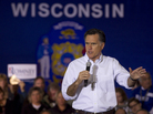 Republican presidential candidate Mitt Romney campaigns in Muskego, Wis., on Saturday. Republican presidential candidate Mitt Romney campaigns in Muskego, Wis., on Saturday.