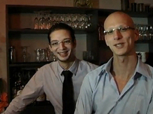 Sofiane, left, and Kamel Saidi, right, are French-Algerian brothers who own Les Enfants Terrible. Sofiane, left, and Kamel Saidi, right, are French-Algerian brothers who own Les Enfants Terrible.