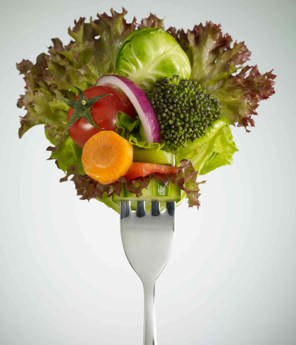 Just because we're eating our vitamins doesn't mean our diets are as healthful as they should be. Just because we're eating our vitamins doesn't mean our diets are as healthful as they should be.