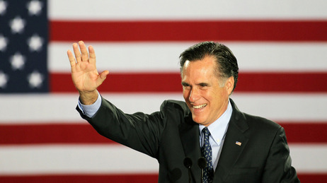 Republican presidential candidate Mitt Romney greets supporters Tuesday in Milwaukee. Republican presidential candidate Mitt Romney greets supporters Tuesday in Milwaukee.