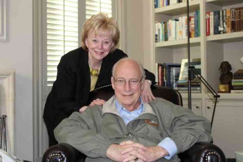 Former Vice President and Mrs. Cheney at home after his release from Inova Fairfax Hospital on Tuesday. Former Vice President and Mrs. Cheney at home after his release from Inova Fairfax Hospital on Tuesday.