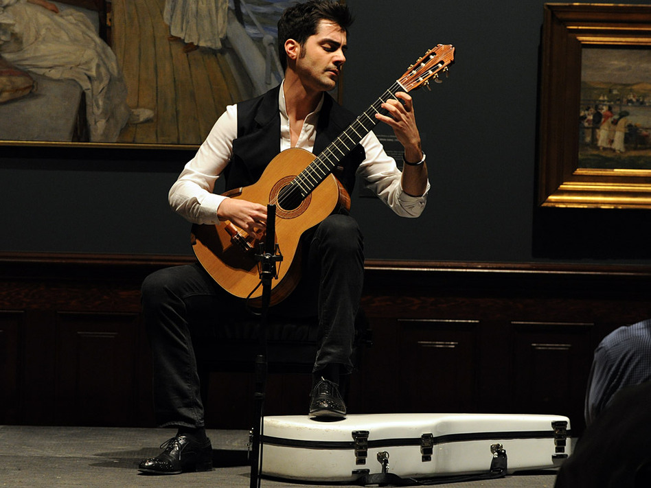 Guitarist Milos Karadaglic appeared in recital at the Savannah Music Festival.