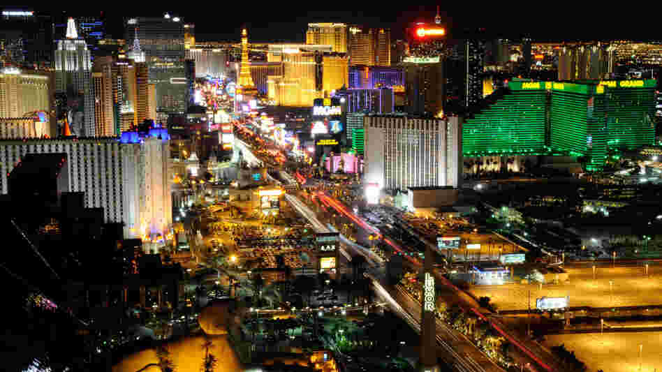 The Las Vegas Strip: sometimes what happens there does come back to bite you. 