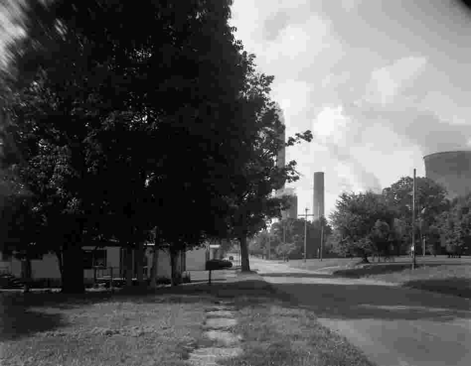 Site of Helen Preston's home from Route 7, 2009