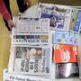  Between 6 and 7 of every 10 copies of national and metro papers sold in Australia are owned by News Ltd., News Corp.'s Australian newspaper arm. The company owns The Australian and The Daily Telegraph; while The Age and The Sydney Morning Herald are owned by rival Fairfax Media.