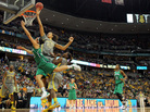 Brittney Griner (#42) of the Baylor Lady Bears blocks a shot attempt by Kayla McBride (#23) of the Notre Dame Fighting Irish during Tuesday night's NCAA Division I women's basketball championship game in Denver. Brittney Griner (#42) of the Baylor Lady Bears blocks a shot attempt by Kayla McBride (#23) of the Notre Dame Fighting Irish during Tuesday night's NCAA Division I women's basketball championship game in Denver.