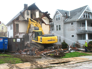 Ohio has set aside $75 million to fund the demolition of vacant houses across the state, like this abandoned home in Cleveland. Ohio has set aside $75 million to fund the demolition of vacant houses across the state, like this abandoned home in Cleveland.