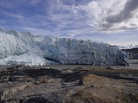 A wobbling of the Earth on its axis about 20,000 years ago may have kicked off a beginning to the end of the last ice age. Glaciers in the Arctic and Greenland began to melt, which resulted in a warming of the Earth, a new study says. Above, Greenland's Russell Glacier, seen in 1990. A wobbling of the Earth on its axis about 20,000 years ago may have kicked off a beginning to the end of the last ice age. Glaciers in the Arctic and Greenland began to melt, which resulted in a warming of the Earth, a new study says. Above, Greenland's Russell Glacier, seen in 1990.