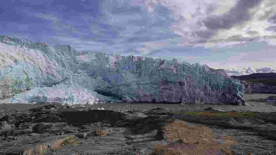 A wobbling of the Earth on its axis about 20,000 years ago may have kicked off a beginning to the end of the last ice age. Glaciers in the Arctic and Greenland began to melt, which resulted in a warming of the Earth, a new study says. Above, Greenland's Russell Glacier, seen in 1990. A wobbling of the Earth on its axis about 20,000 years ago may have kicked off a beginning to the end of the last ice age. Glaciers in the Arctic and Greenland began to melt, which resulted in a warming of the Earth, a new study says. Above, Greenland's Russell Glacier, seen in 1990.