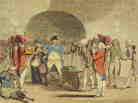 An 18th century political cartoon entitled "A New Way to Pay the National Debt."