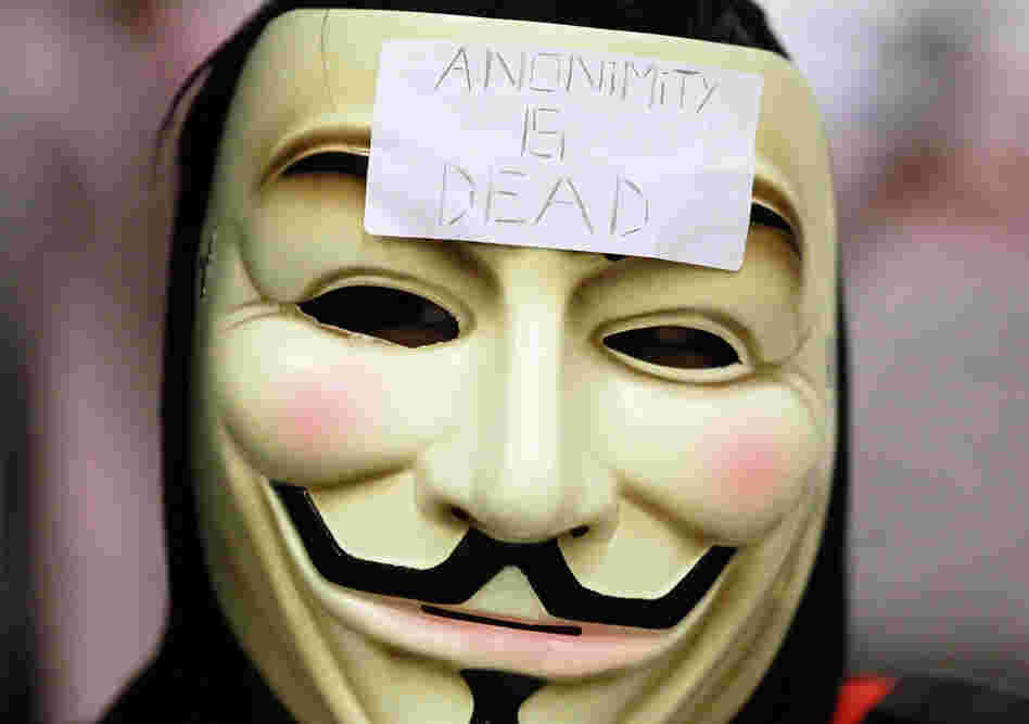 In January, the hacker group Anonymous staged a demonstration at a BART station in San Francisco after officials turned off cell phone service in its stations.