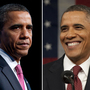 President Obama inspires strong feelings, some positive, some negative. This composite image shows Obama at two separate events.
