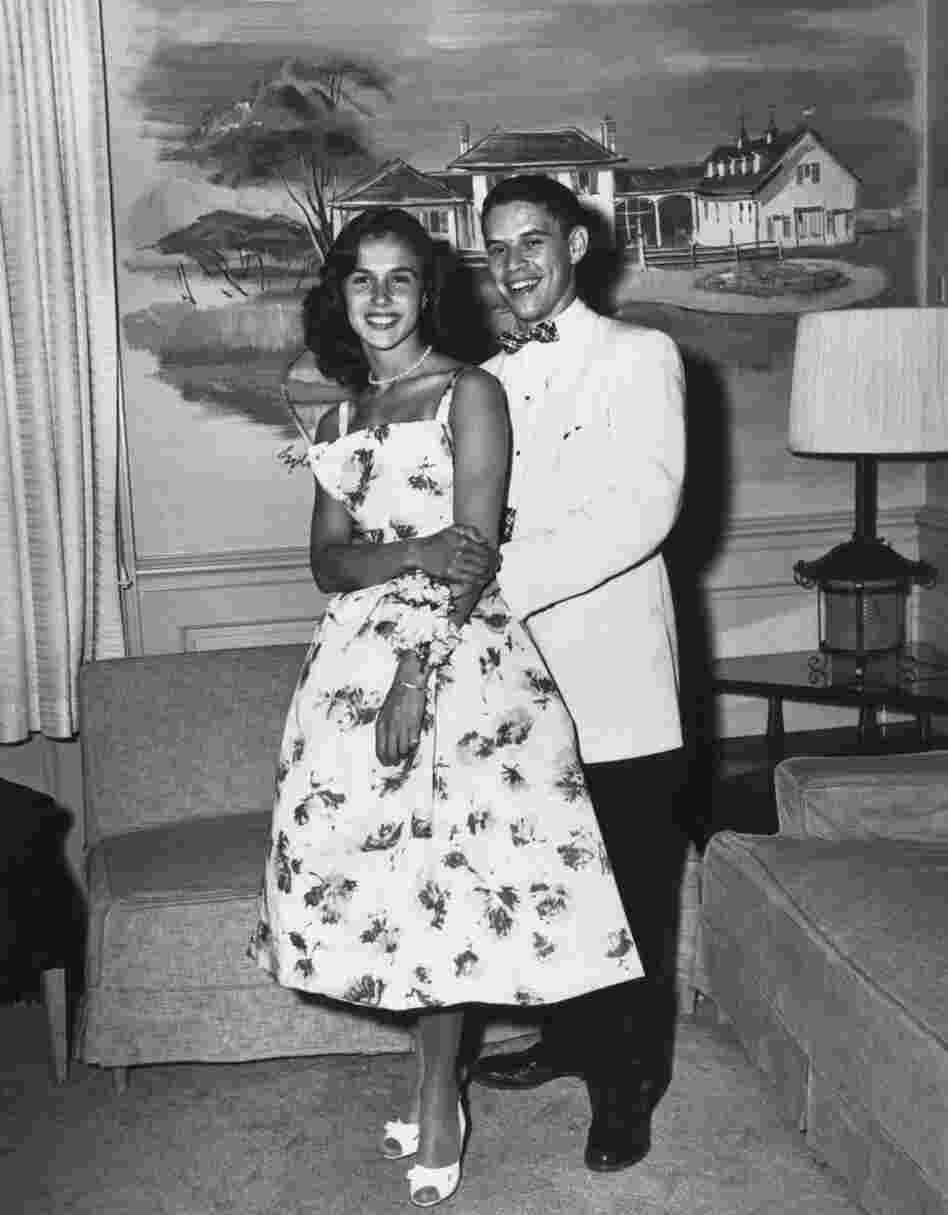Mary Ellen Mark and Stuart A. Eisenberg, Cheltenham High School senior prom, Wyncote, Pa., 1958 Mary Ellen Mark and Stuart A. Eisenberg, Cheltenham High School senior prom, Wyncote, Pa., 1958