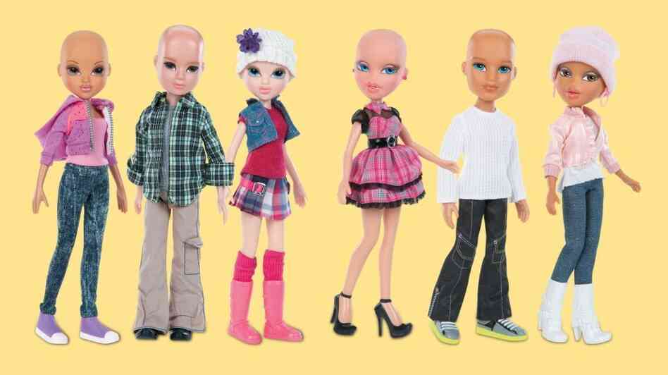MGA Entertainment plans to release bald Bratz and Moxie Girlz dolls in stores this summer.