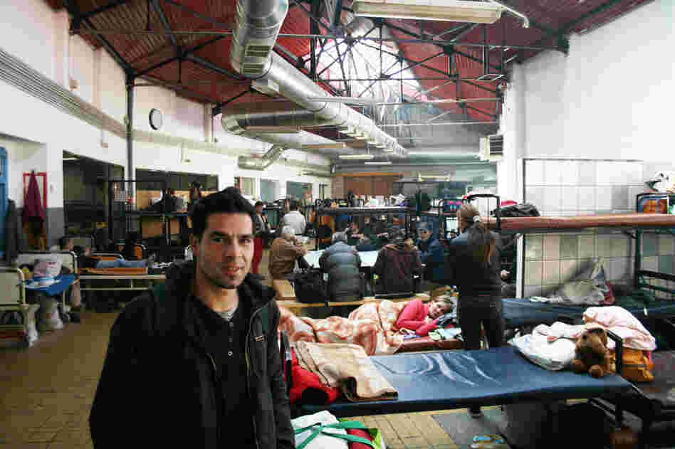 Zoltan Szarka is a 27-year-old unemployed construction worker. He grew up in and out of foster care, ending up in Budapest's Danko street homeless shelter after losing his job and apartment.