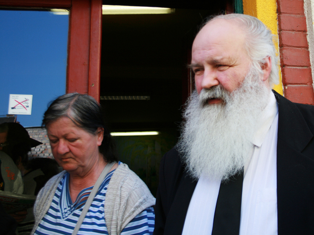 Gabor Ivanyi is a Methodist pastor and homeless advocate who runs the Danko street shelter.