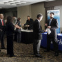 Job seekers in Boston in February, 2012.