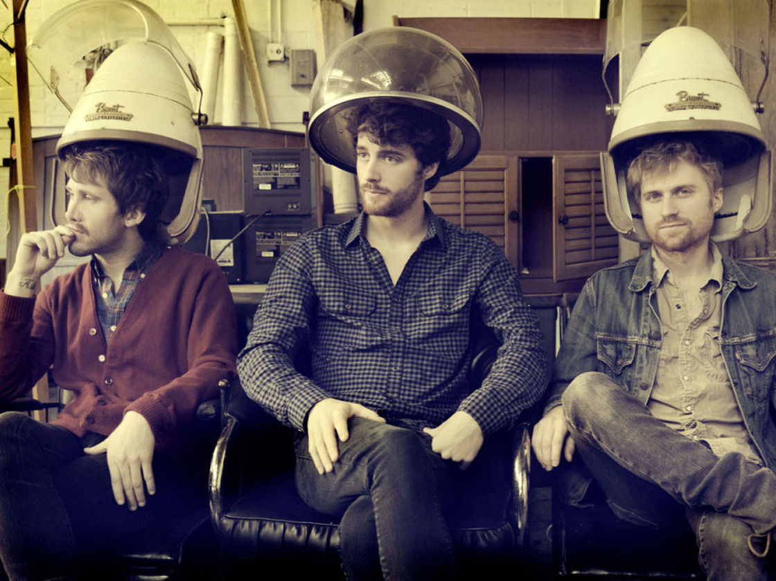 Jesse Kristin, Ben Thornewill and Tommy Siegel of Jukebox the Ghost.