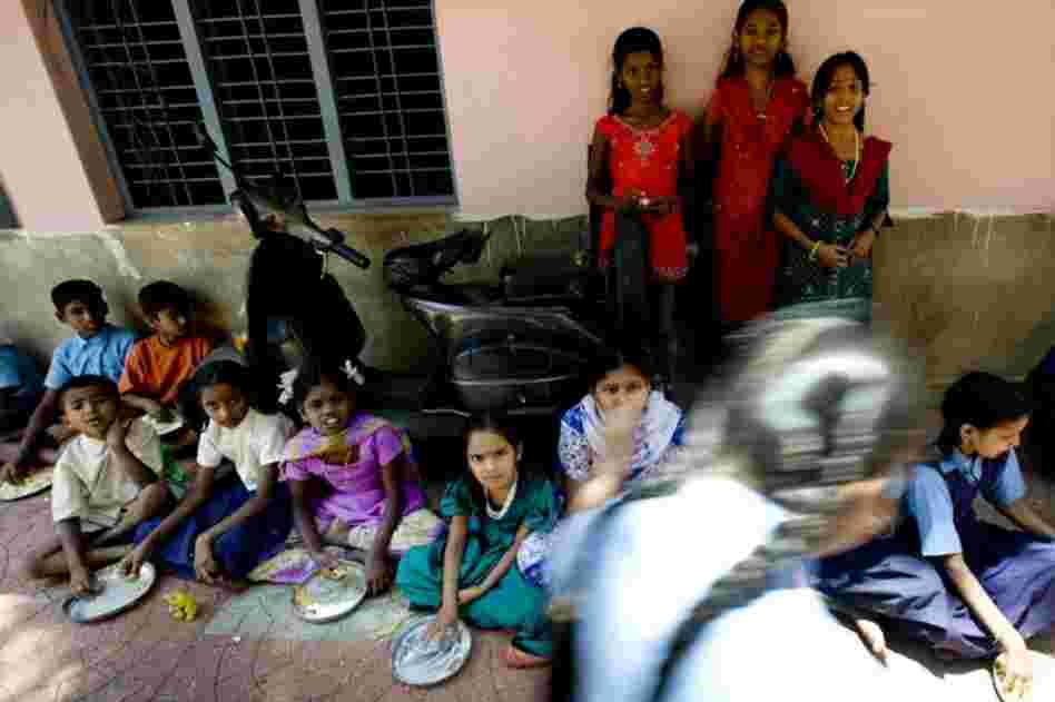 Akshaya Patra's daily meals keep dropout rates low and provide many parents, who cannot afford to feed their kids adequately, a reason to send them to school, the foundation's executive director, Shridhar Venkat, says.