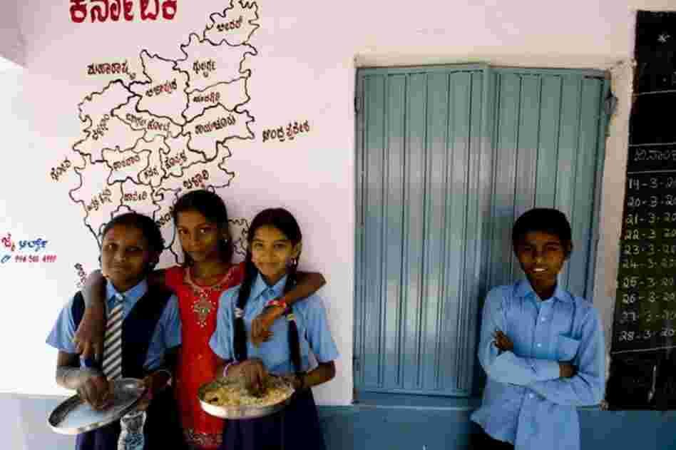 The Akshaya Patra Foundation, a nonprofit based in Bangalore, partners with the government to make close to 1.3 million nutritious meals a day for schoolchildren throughout India.