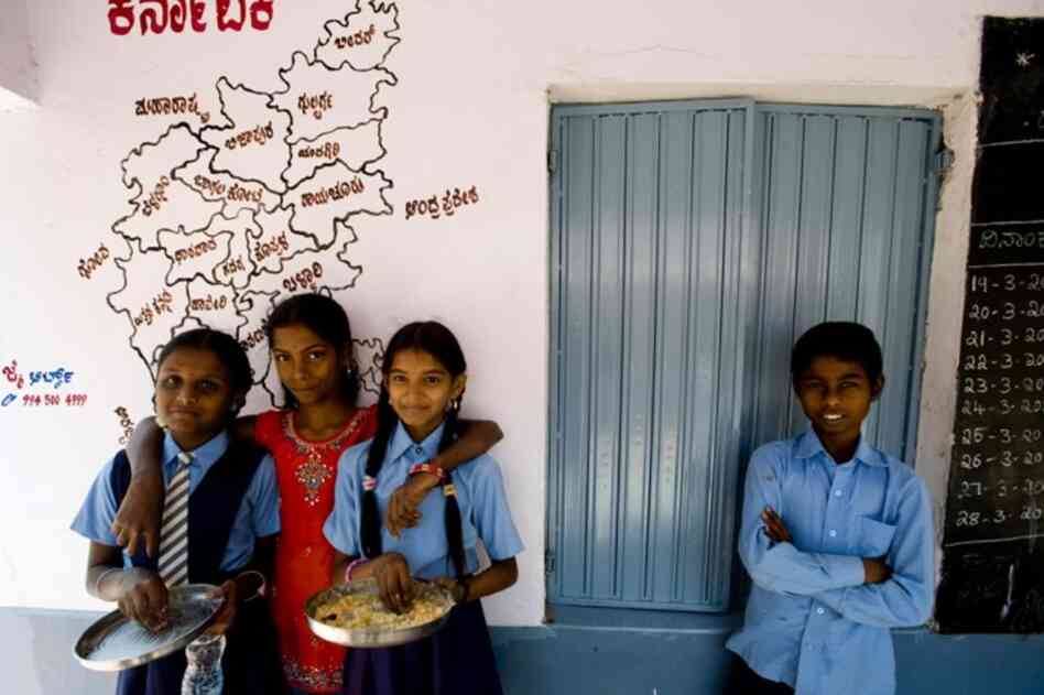 The Akshaya Patra Foundation, a nonprofit based in Bangalore, partners with the government to make close to 1.3 million nutritious meals a day for schoolchildren throughout India.