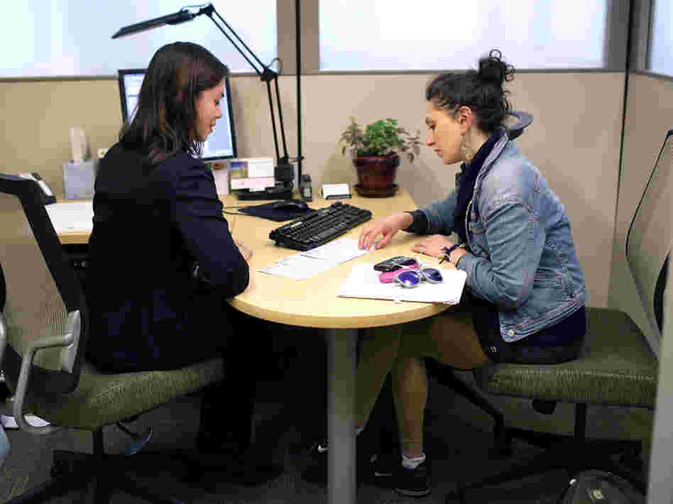 Which tax preparation service is best? That's what writer Joel Stein hoped to find out when he took his 2011 income data to different firms — including an H&R Block office, seen here in a file photo from last year's tax season. 