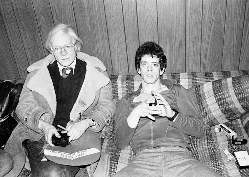 Andy Warhol, Lou Reed, New York, 1976