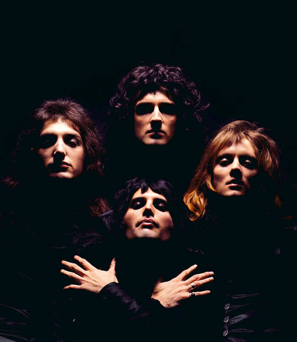 Queen II album cover, London, 1974