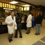 The McDonald's inside the Cleveland Clinic, 2004, in Cleveland. The McDonald's inside the Cleveland Clinic, 2004, in Cleveland.