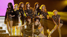 South Korean girl group Girls' Generation onstage during the Seoul Music Awards in January. South Korean girl group Girls' Generation onstage during the Seoul Music Awards in January.