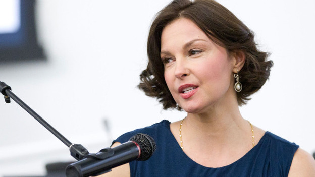 Ashley Judd attends Ashley Judd in Conversation with the United Nations Office on Drugs and Crime at the United Nations last month in New York City. 