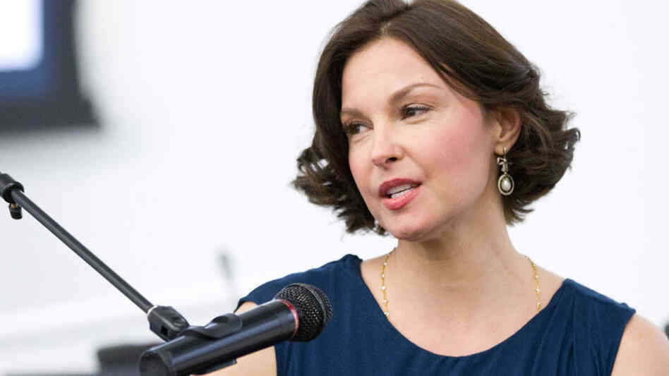 Ashley Judd attends Ashley Judd in Conversation with the United Nations Office on Drugs and Crime at the United Nations last month in New York City. 