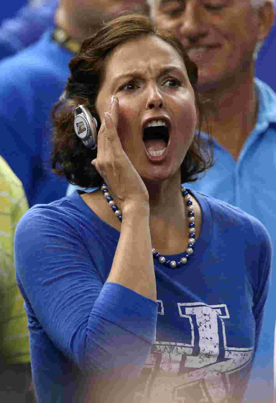 Ashley Judd cheered for Kentucky — as she so often does — during the NCAA semifinals on March 31. Why is this photo here? Because pictures of Ashley Judd cheering at basketball games are the best Ashley Judd pictures. Ashley Judd cheered for Kentucky — as she so often does — during the NCAA semifinals on March 31. Why is this photo here? Because pictures of Ashley Judd cheering at basketball games are the best Ashley Judd pictures.