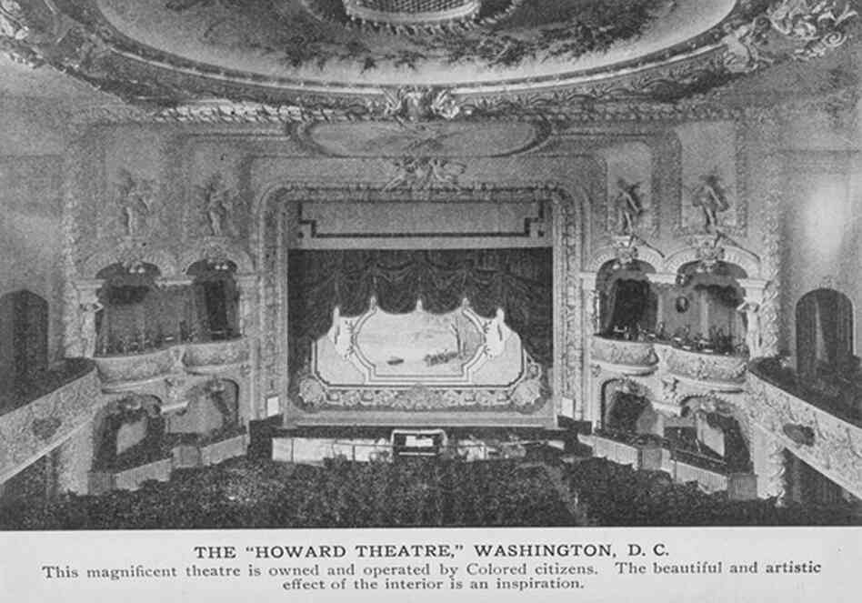 The interior of the Howard Theatre, as it appeared in 1917. The interior of the Howard Theatre, as it appeared in 1917.