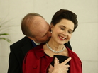 Both facing reminders that they're getting older, Mary (Isabella Rossellini) and her husband Adam (William Hurt) adapt differently to what acting their age means: Mary with bathroom grab-bars and Adam with Red Bull. Both facing reminders that they're getting older, Mary (Isabella Rossellini) and her husband Adam (William Hurt) adapt differently to what acting their age means: Mary with bathroom grab-bars and Adam with Red Bull.