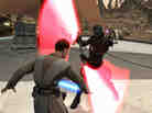 You can battle with lightsabers in the new game Kinect Star Wars. 