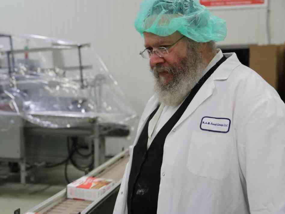 On the Manischewitz matzo line On the Manischewitz matzo line