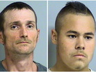 Suspects Alvin Watts, left, and Jake England. Suspects Alvin Watts, left, and Jake England.