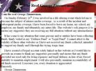 TheRealGeorgeZimmerman.com website. TheRealGeorgeZimmerman.com website.